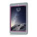 3 In 1 Fashion Silicone And Plastic Hybrid Case For iPad Air ( iPad 5 ) - Grey Silicone/Magenta PC