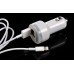 3 In 1 High Quality EU Plug Car Travel Charger Kit For iPhone 5 - White