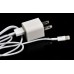 3 In 1 High Quality US Plug Car Travel Charger Kit For iPhone 5 iPad Mini iPod Nano 7 - White