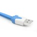 3 In 1 USB To Lightning 30 Pin Micro USB Charger Cable Cord For iPhone 4S / 5 / 6 iPad 3 / 4 Samsung iPad Air 2 iPad Mini 3 - Blue