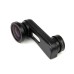 3 in 1 Detachable Wide Angle Macro Lens + Fish Eye Lens For iPhone 5 - Black