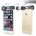3 in 1 Quick Changed Macro / Fish Eye / Wide Camera Lens For iPhone 6 Plus - Black