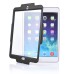 3 in 1 Shockproof Silicone & Plastic Hybrid Defender Stand Case Cover for iPad Air iPad 5 - Black