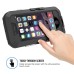 3 in 1 Waterproof Bicycle Mount Holder Case for iPhone 6 4.7 inch - Black