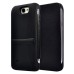 4000mAh External Battery Power Pack Leather Case With Stand For Samsung Galaxy Note 2 N7100 - Black