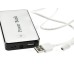 4500mAh Multifunctional External Battery Power Bank For iPhone iPod BlackBerry Samsung - White