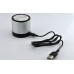450mAh Built-in Lithium Battery Portable Bluetooth V3.0 Backward Speaker - Silver