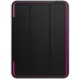 4 in 1 Drop Resistance Folio Wake / Sleep Stand Case Cover With Touch Through Screen Protector for iPad Pro 9.7 inch - Rose red