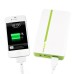 5200mAh Dual USB Ports External Battery Power Bank with Led Light - Green
