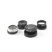 5 IN 1 Fish Eye + Wide Angle + Macro + 2 x Barlow + Polarizer for Mobile Phones/Tablet - Black