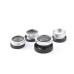 5 IN 1 Fish Eye + Wide Angle + Macro + 2 x Barlow + Polarizer for Mobile Phones/Tablet - Silver