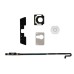 5 In 1 Home Button With Holder Repair Replacement Parts For iPad 4 - White