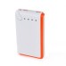 6000 mAh Portable Backup External Battery Power Bank with Led Light Indicator for Smartphone/Tablet/Mp3/MP4 - Orange