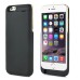 6GC 3800 mAh External Battery Back Case with Stand for iPhone 6 4.7 inch - Black