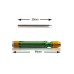 6 in 1 Multifunctional Precise Screwdriver Set - Sizes T3 T4 T5 T6 Phillips 2.0 Flat Head-Style 2.0 For iPhone,iPad Blackberry, HTC - Green