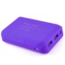 8800mAh External Portable Battery Charger Power Bank with Led Light - Purple