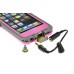 All-Around Protection Detachable Waterproof Plastic Case For iPhone 5/5s - Pink