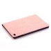 Alligator Pattern Wake/Sleep Dormancy Flip Stand Leather Case With Card Slots For iPad Mini 4 - Pink