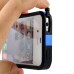 Anti-skid Hybrid PC and TPU Protective Back Case with Card Slot for iPhone 4 iPhone 4S - Blue