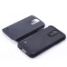 Anti Slip Slim Armor Pattern TPU Back Case Cover for Samsung Galaxy S5 - Black