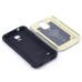 Anti Slip Slim Armor Pattern TPU Back Case Cover for Samsung Galaxy S5 - Champaign Gold