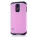 Anti Slip Slim Armor Pattern TPU Back Case Cover for Samsung Galaxy S5 - Pink