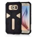 Armor Hybrid PC And TPU Protective Cell Phone Back Case For Samsung Galaxy S6 G920 - Champagne Gold