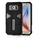 Armor Hybrid PC And TPU Protective Cell Phone Back Case For Samsung Galaxy S6 G920 - Grey