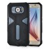 Armor Hybrid PC And TPU Protective Cell Phone Back Case For Samsung Galaxy S6 G920 - Midnight Blue