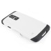 Armor S-View Window Dormancy Function TPU and PC Case for Samsung Galaxy S5 - White