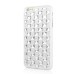 Beautiful Glittering Diamond TPU Protective Case for iPhone 6 Plus - Silver/White