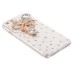 Beautiful Transparent Glittering Rhinestone Diamond Hard Case for iPhone 6 4.7 inch - Bowknot