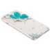 Beautiful Transparent Glittering Rhinestone Diamond Hard Case for iPhone 6 4.7 inch - Butterfly