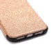 Bling Glittering Powder Superb Silicone and PC Hybrid TPU Protective Case Cover for iPhone SE / 5 / 5s - Gold