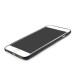 Bling Rhinestone Inlaid TPU Protective Back Case for iPhone 6 Plus - Black/White