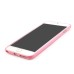 Bling Rhinestone Inlaid TPU Protective Back Case for iPhone 6 Plus - Magenta/Pink