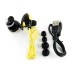 Bluetooth Wireless Headset Stereo Sport Earphone For iPhone Samsung - Yellow