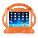 Brand New 3D Smiling Face Design Easy Handing Soft Silicone Stand Back Case Cover For iPad Air iPad Air 2 - Orange