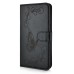 Butterfly Pattern Magnetic Leather Flip Case With Card Slot For Samsung Galaxy Note 5 - Black