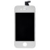 CDMA Verizon iPhone 4 Digitizer Touch Panel Screen with LCD Display Screen + Flex Cable + Supporting Frame - White