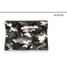 Camouflage Style Folio Stand Leather Case Cover For iPad 2 / 3 / 4 - Grey