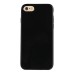 Candy Color Slim TPU Case Cover for iPhone 7 - Black