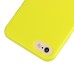 Candy Color Slim TPU Case Cover for iPhone 7 - Green yellow