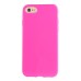 Candy Color Slim TPU Case Cover for iPhone 7 - Magenta