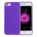 Candy Color Slim TPU Case Cover for iPhone 7 - Purple
