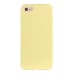 Candy Color Slim TPU Case Cover for iPhone 7 - Yellow