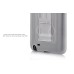 Candy Color Stylish Hard Plastic Case With Stand For Samsung Galaxy Note i9220 - Transparent White
