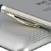 Capacitive Stylus + Twisting Pen For iPhone iPod iPad - Silver (With Gold Clip)
