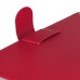 Carbon Fiber Horizontal Flip Leather Case Cover For iPad 2 / 3 / 4 - Red