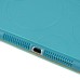 Circle Pattern Flip Stand Leather Case for iPad Air - Blue